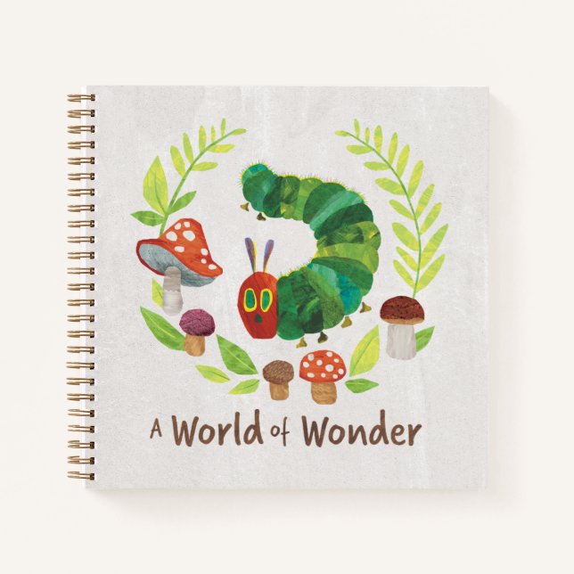 Carnet Eric Carle | Un monde de merveilles (Devant)
