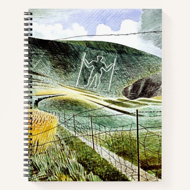 Carnet Eric Ravilious - The Wilmington Giant, (Devant)