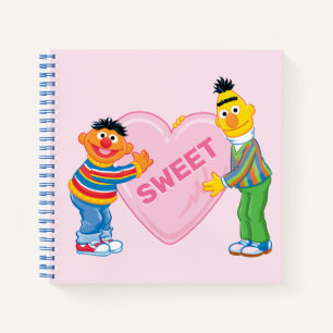 Carnet Ernie & Bert Big Valentine's Heart