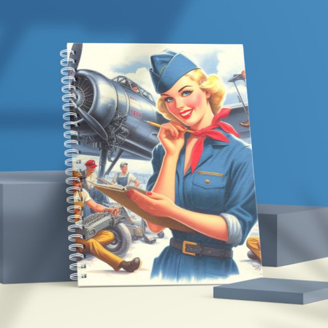 Carnet Érotique d'avion vintage (Créateur téléchargé)