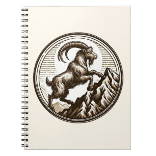 Carnet Escalade Capricorne de chèvre de montagne Annivers