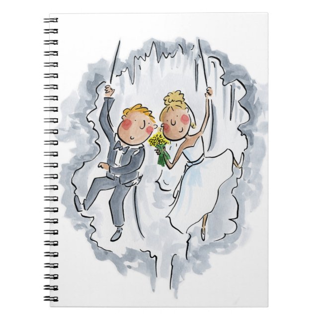 Carnet Escalade Mariage Couple (Devant)