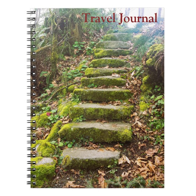 Carnet escalier de forêt (Devant)