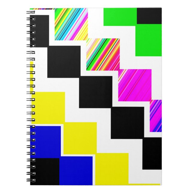 Carnet Escaliers colorés (Devant)
