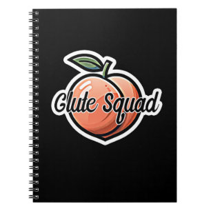 Carnet Escouade Fessiers Entraînement Fitness Peach