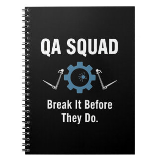 Carnet Escouade QA - Cassez-le avant qu'ils ne le fassent