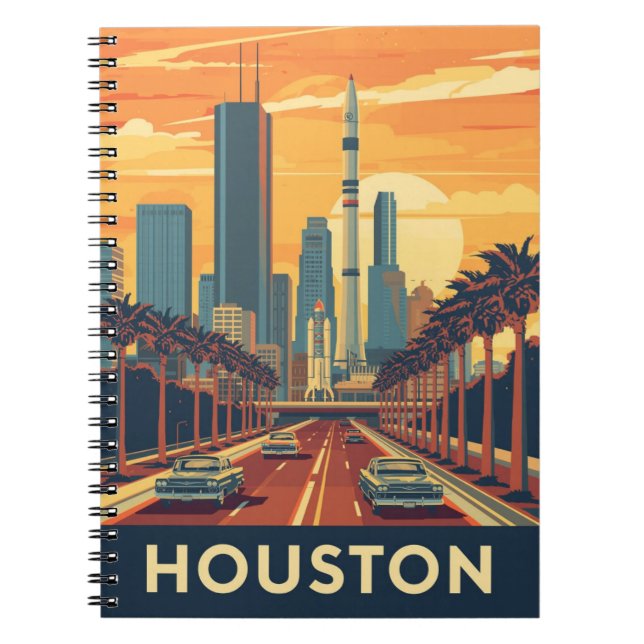 Carnet Espace vintage de Houston (Devant)