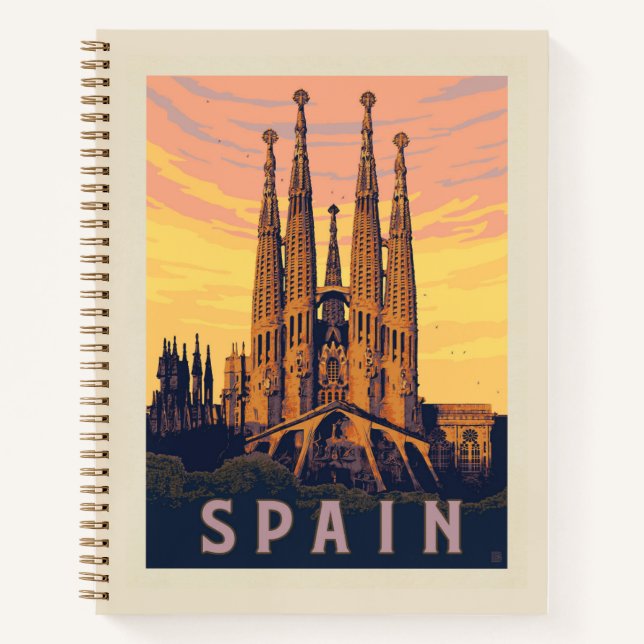 Carnet Espagne | Familia Sagrada (Devant)