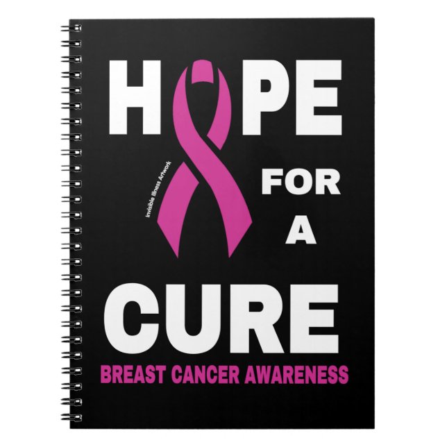 Carnet Espoir d'une guérison...Cancer du sein (Devant)