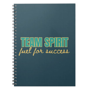 Carnet Esprit d'équipe Motivational Entreprise Cadeau d'a