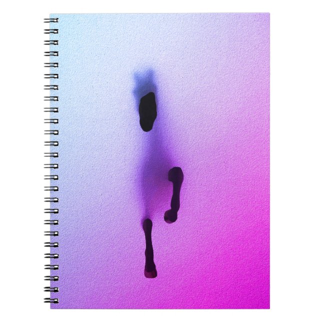 Carnet Esprit du Cheval – Art mural abstrait (Devant)