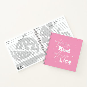 Carnet Esprit heureux vie heureuse Mignon
