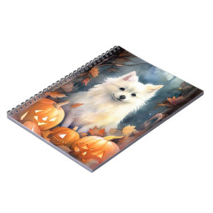 Carnet Esquimau Américain D'Halloween Avec Peur Citrouill