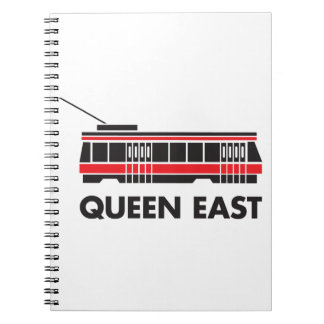 Carnet Est de la Reine (Toronto) et tramway