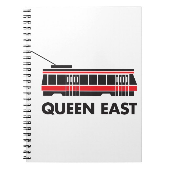 Carnet Est de la Reine (Toronto) et tramway (Devant)