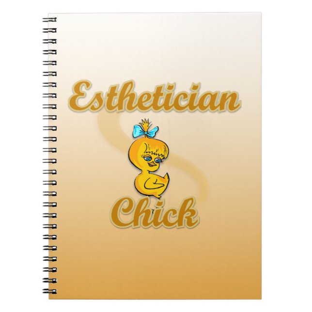 Carnet Esthetician Chick (Devant)