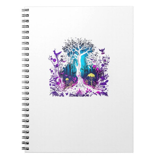 Carnet Esthétique Fey Gothique Emo Goblincore  Graphique  (Devant)