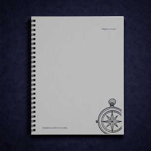 Carnet Esthétique Scolaire Nocturne Moderne