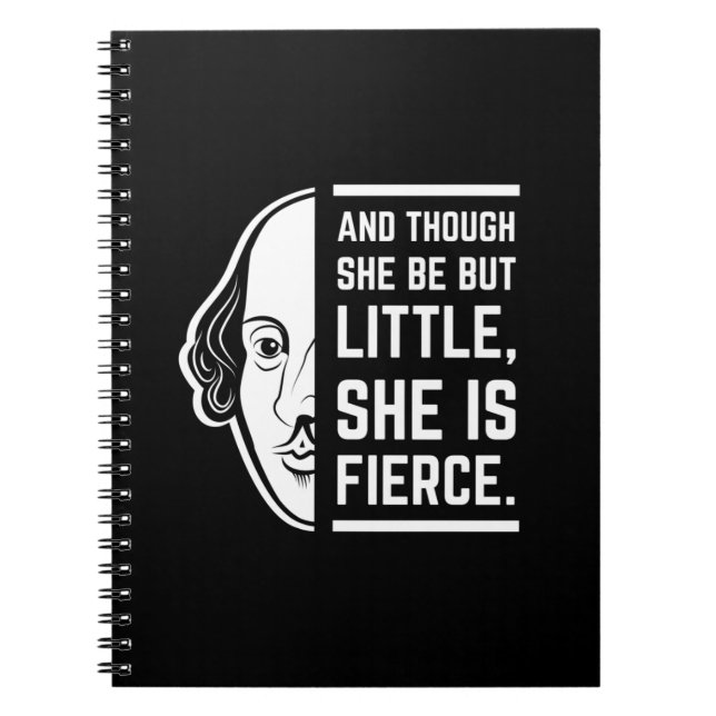 Carnet Et Bien Qu'Elle Soit Mais Peu Elle Est Fierce Cita (Devant)