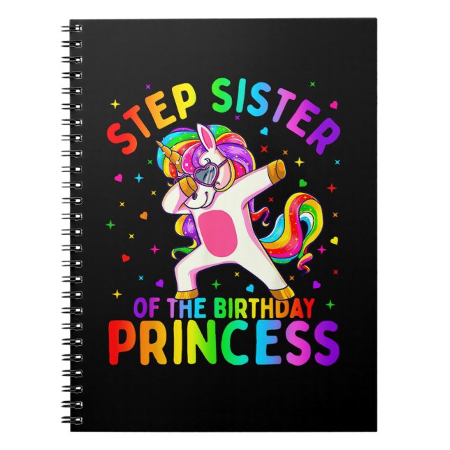 Carnet Étape Soeur de l'anniversaire princesse fille Dabb (Devant)