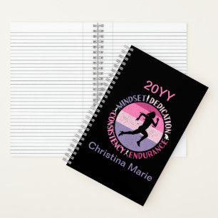 Carnet État d'esprit de course - Citation d'endurance de