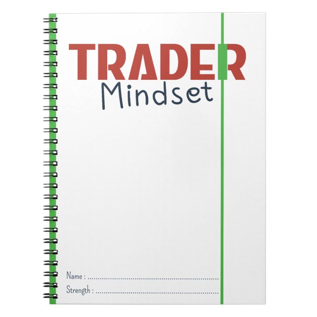 Carnet État d'esprit du trader – Trading axé sur la disci (Devant)
