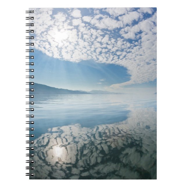 Carnet États-Unis, Alaska, baie de Freshwater. Nuages réf (Devant)
