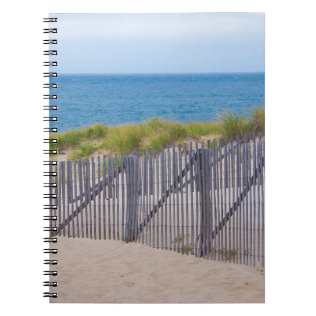Carnet États-Unis, Massachusetts. Dunes et sentier (Devant)