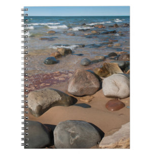Carnet États-Unis, Michigan. Galets arrondis sur 12 Mile