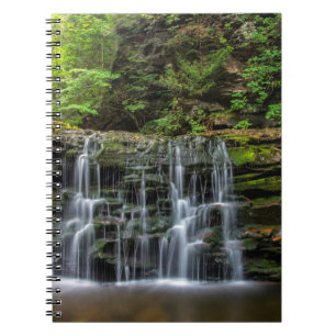Carnet États-Unis, Pennsylvanie, Benton. Cascade à Ricket