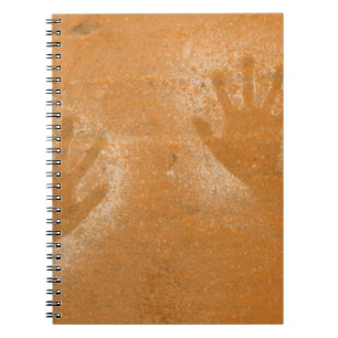 Carnet États-Unis, Utah, Empreintes de main pictographiqu