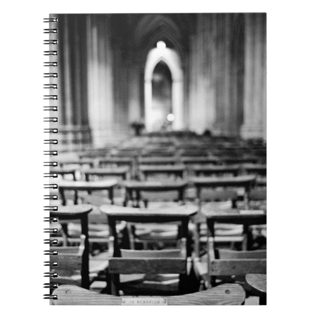 Carnet États-Unis, Washington DC. Bancs d'église de la ca (Devant)