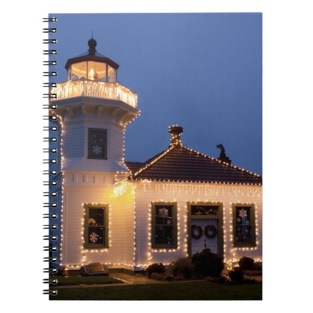 Carnet États-Unis, Washington, Mukilteo. Phare de Mukilte (Devant)