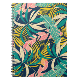 Carnet Été abstrait motif sans soudure avec métro coloré