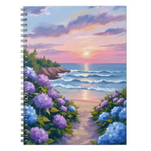 Carnet Été de Nouvelle-Angleterre   Peinture de plage d'h