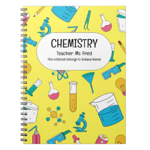Carnet Étincelle Ta Science ! UNE CHIMIE personnalisée