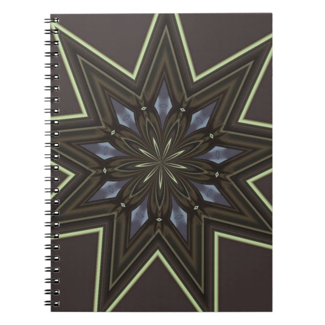 Carnet Étoile à neuf branches (Devant)