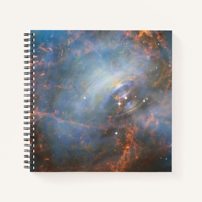 Carnet Étoile Centrale De Neutron Dans La Nebula Du Crabe (Devant)