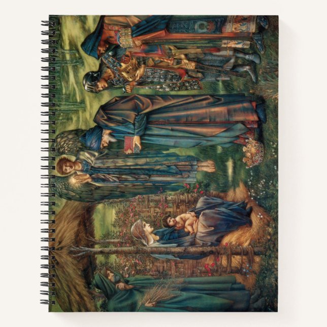 Carnet Étoile de Bethléem (par Edward Burne-Jones) (Devant)