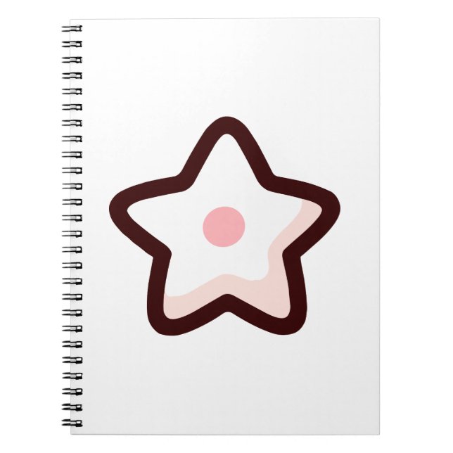 Carnet Étoile de dessin mignonne (Devant)