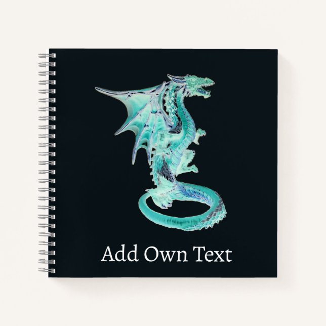 Carnet Étoile dérive Blue Dragon Couverture Magical Airbo (Devant)