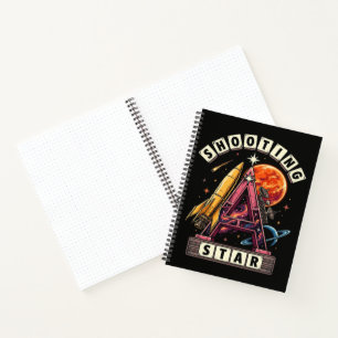 Carnet Etoile Filante Espace