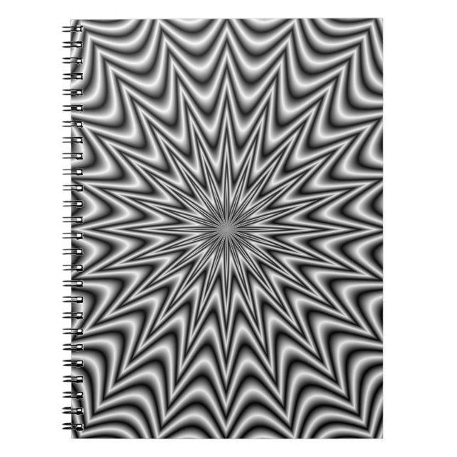 Carnet Étoile monochrome (Devant)