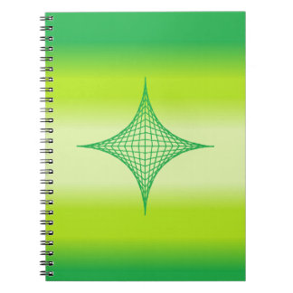 Carnet Étoile verte