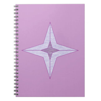 Carnet Étoile violette