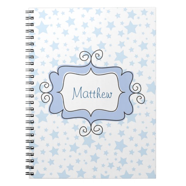 Carnet Étoiles bleues Extraordinaires (Devant)