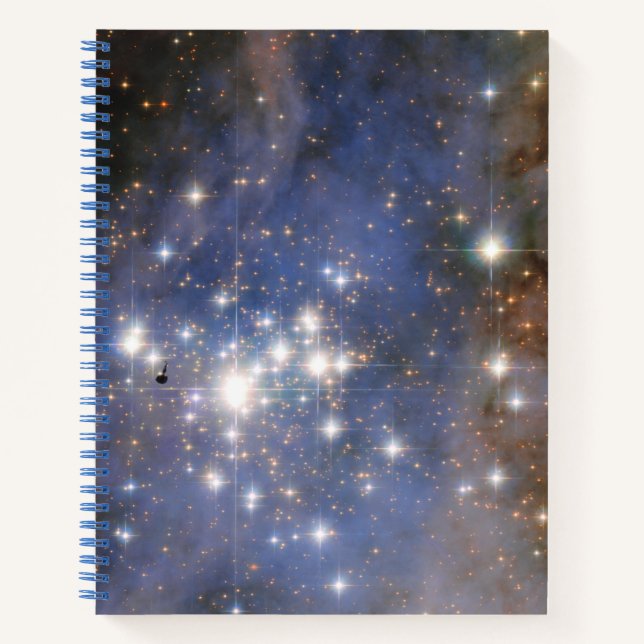 Carnet Étoiles de diamant en Carina Nebula Hubble Space (Devant)