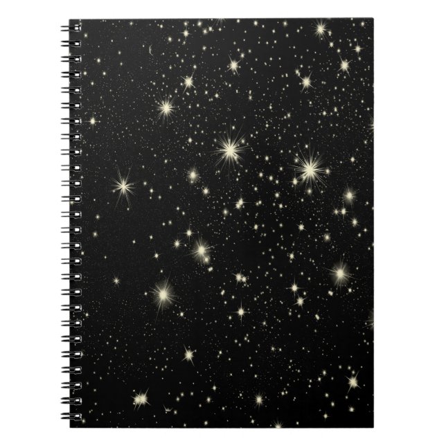 Carnet étoiles de nuit ciel étoilé ciel (Devant)