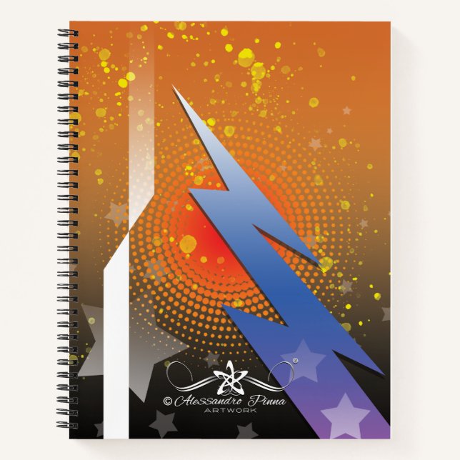 Carnet Étoiles de tonnerre (Devant)