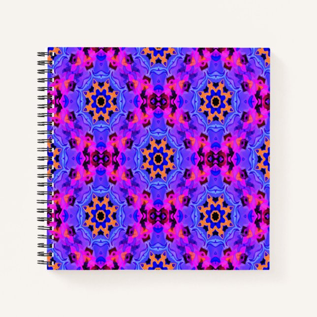 Carnet Étoiles Psychédéliques... (Devant)